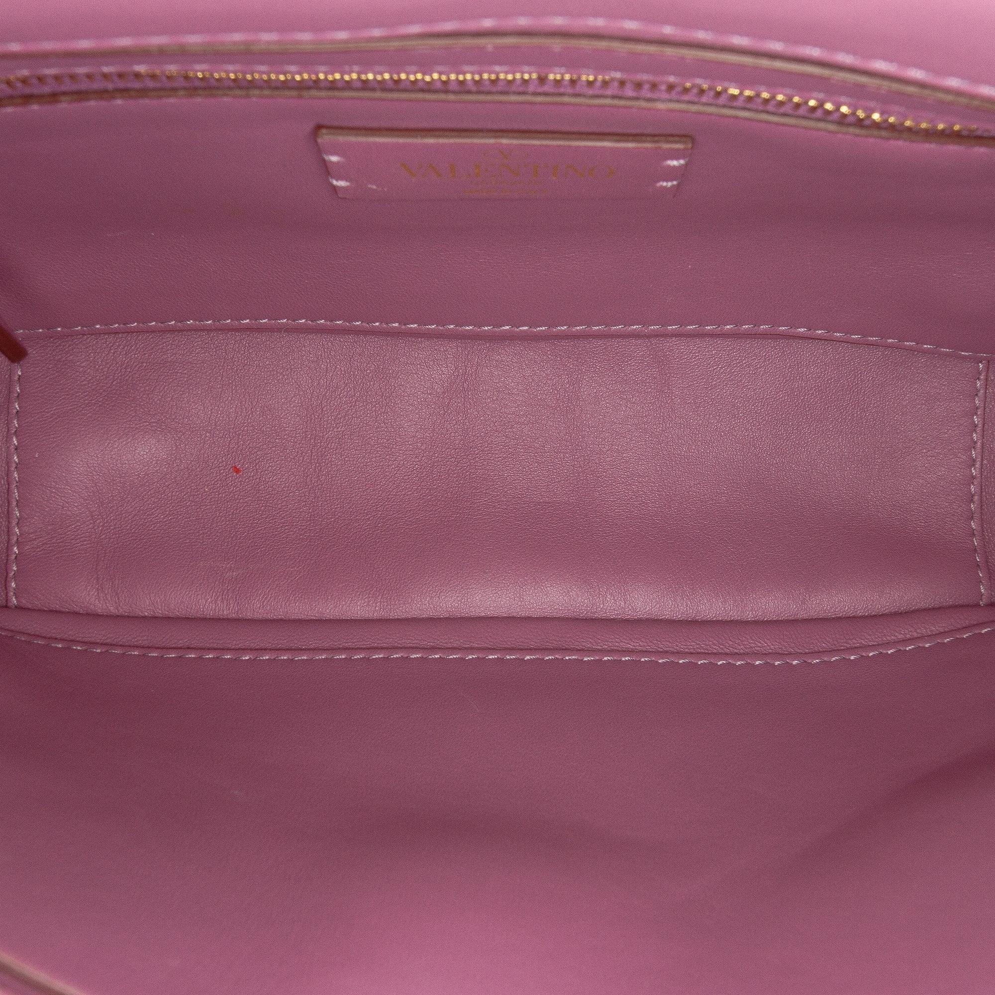 Valentino Medium Nappa Roman Stud Satchel