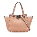 Valentino Mini Grainy Calfskin Rockstud Satchel