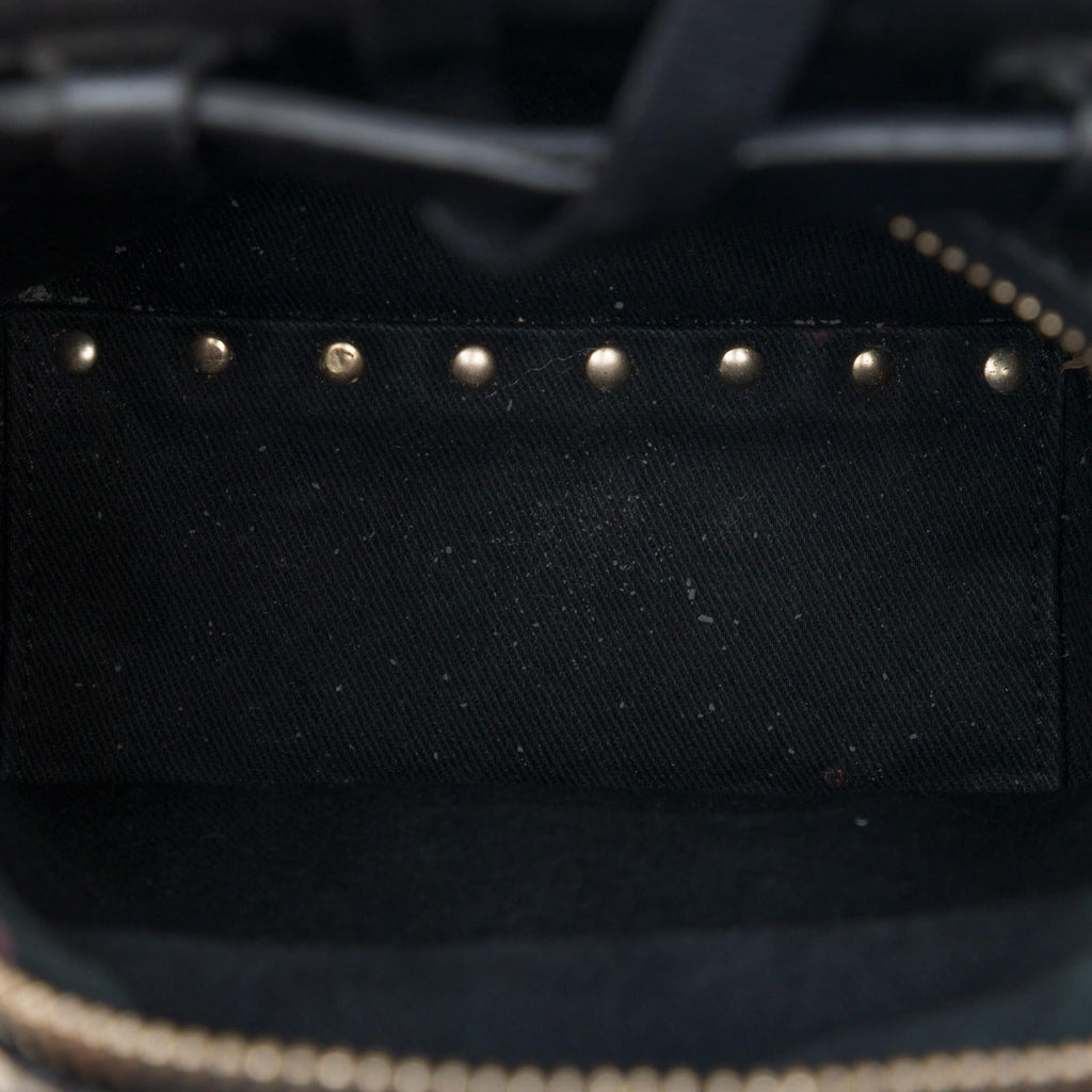 Valentino Mini Leather Rockstud Backpack