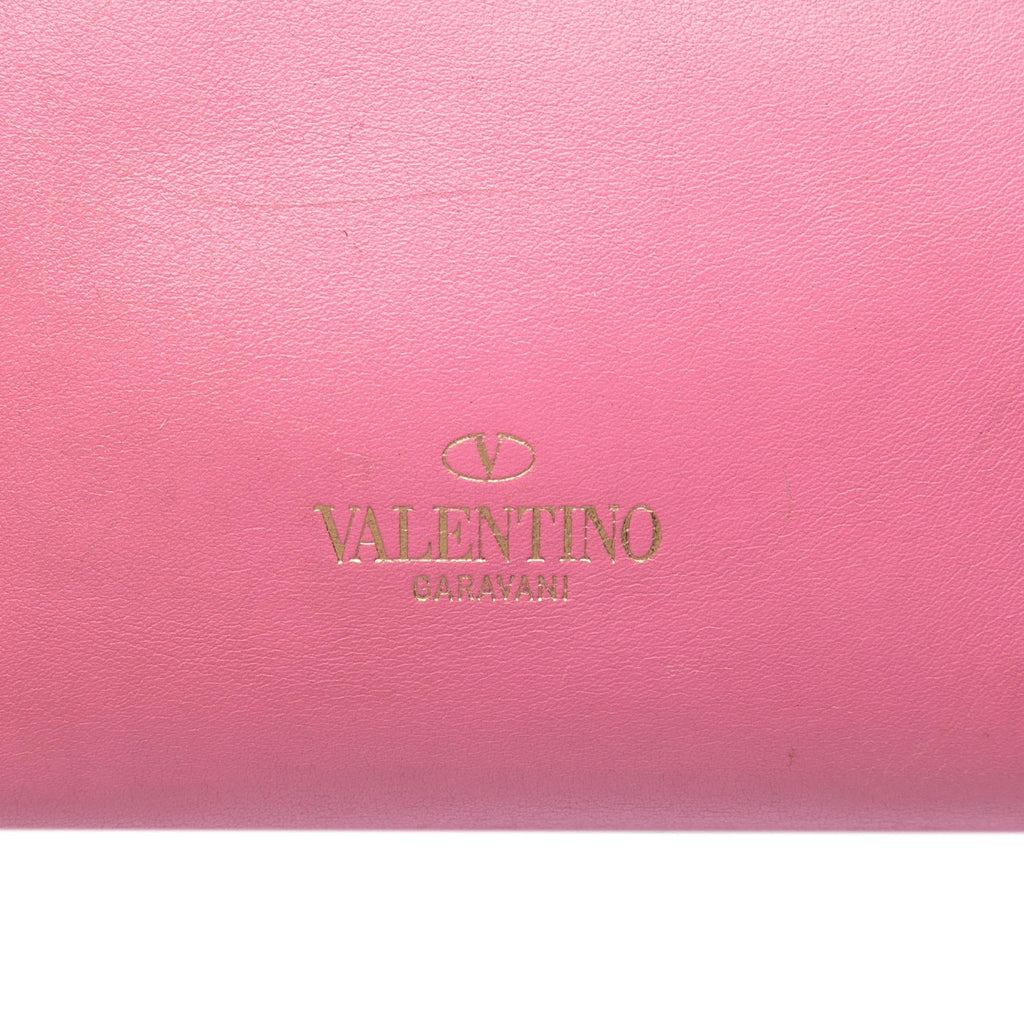 Valentino Mini Leather Rockstud Double Handle Tote