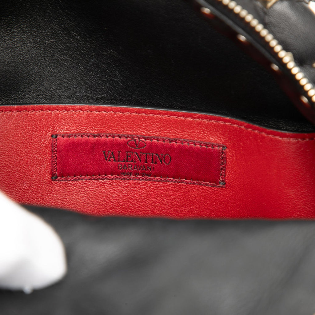 Valentino Mini Nappa Rockstud Spike Backpack