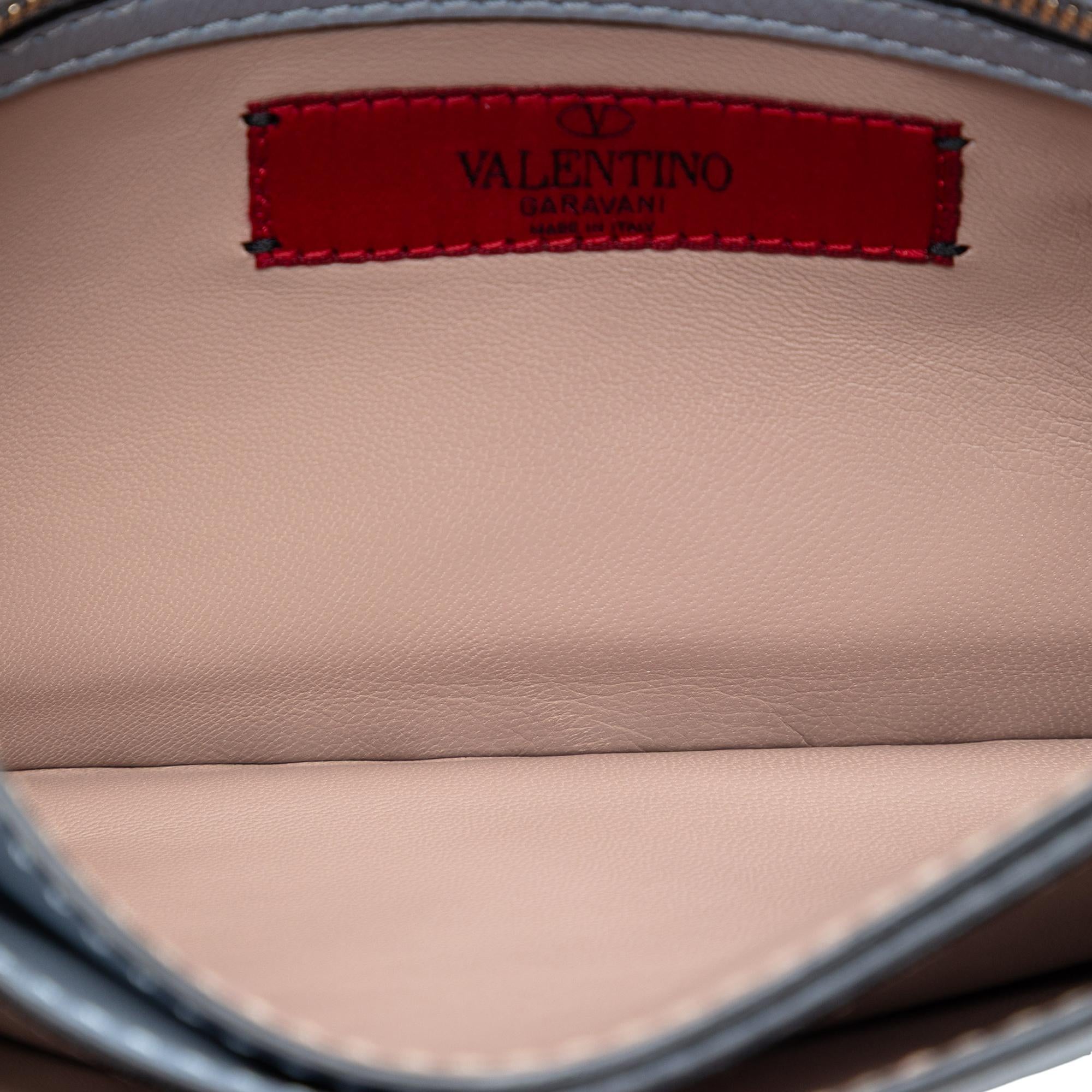 Valentino Nappa Rockstud Wristlet Clutch
