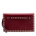 Valentino Nappa Rockstud Wristlet Clutch