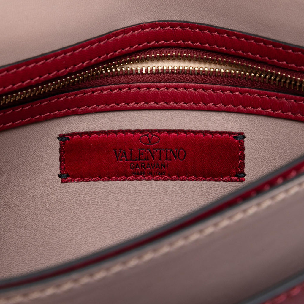Valentino Nappa Rockstud Wristlet Clutch