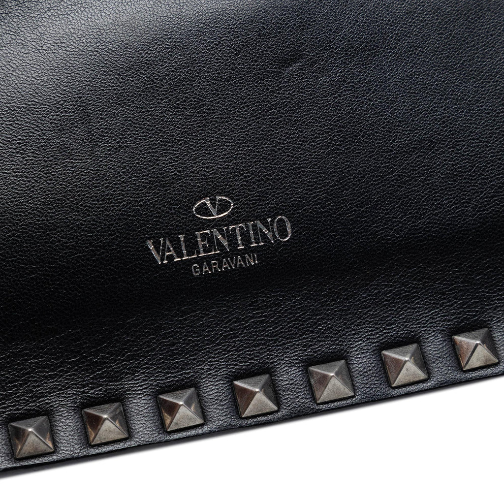 Valentino Nappa Rockstud Wristlet Clutch