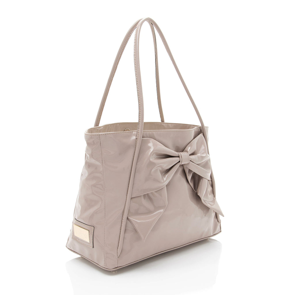 Valentino Patent Leather Betty Bow Tote