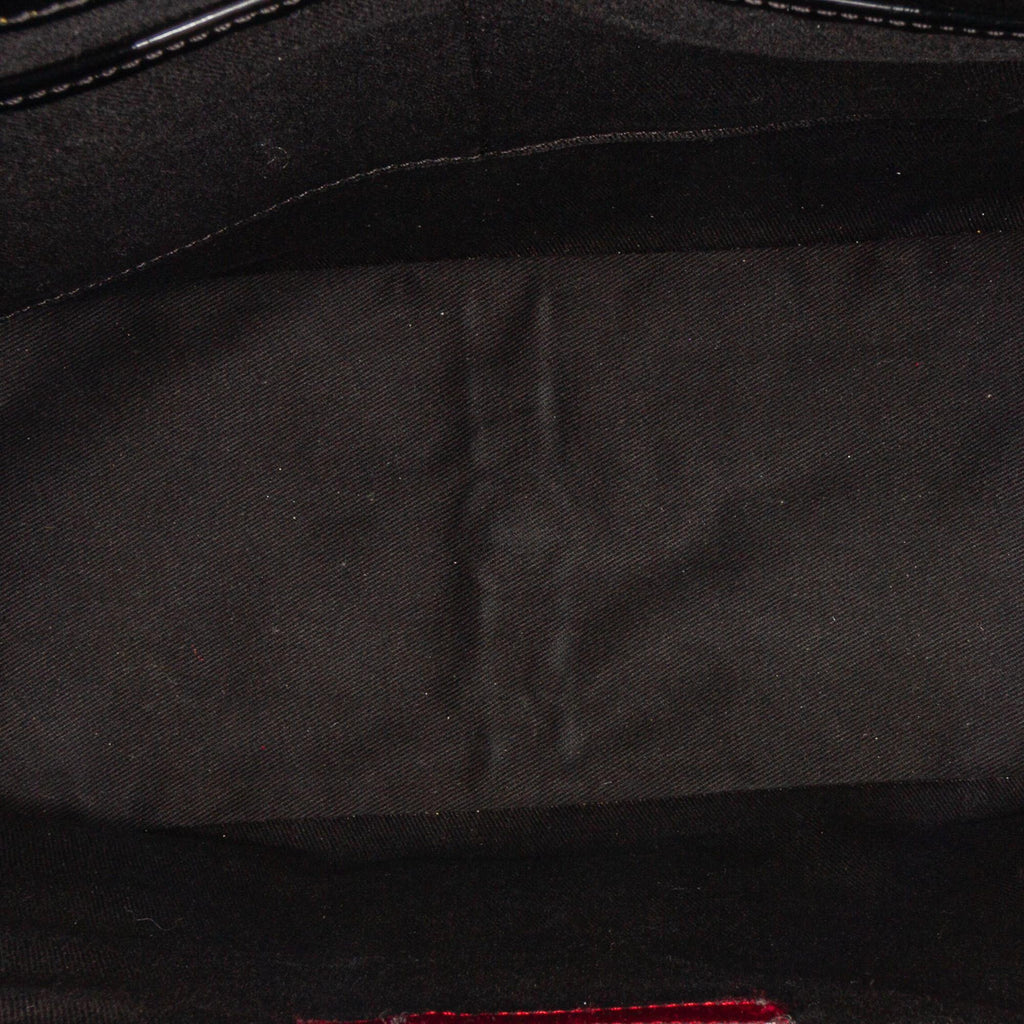 Valentino Patent Leather Satchel (SHG-30021)