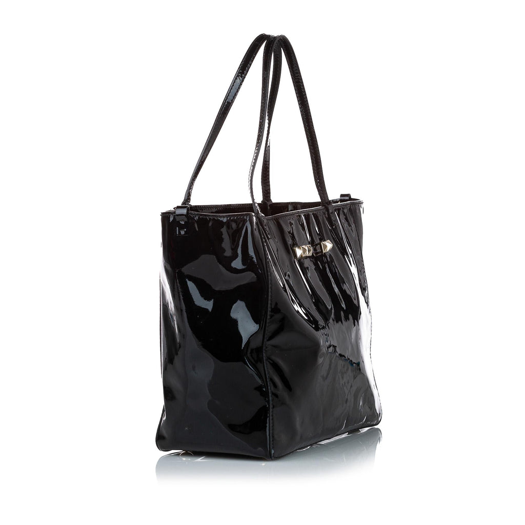 Valentino Patent Leather Satchel (SHG-30021)