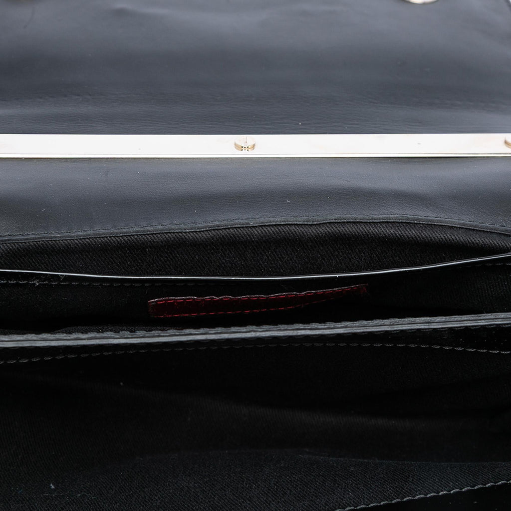 Valentino Patent Vava Voom Chain Clutch