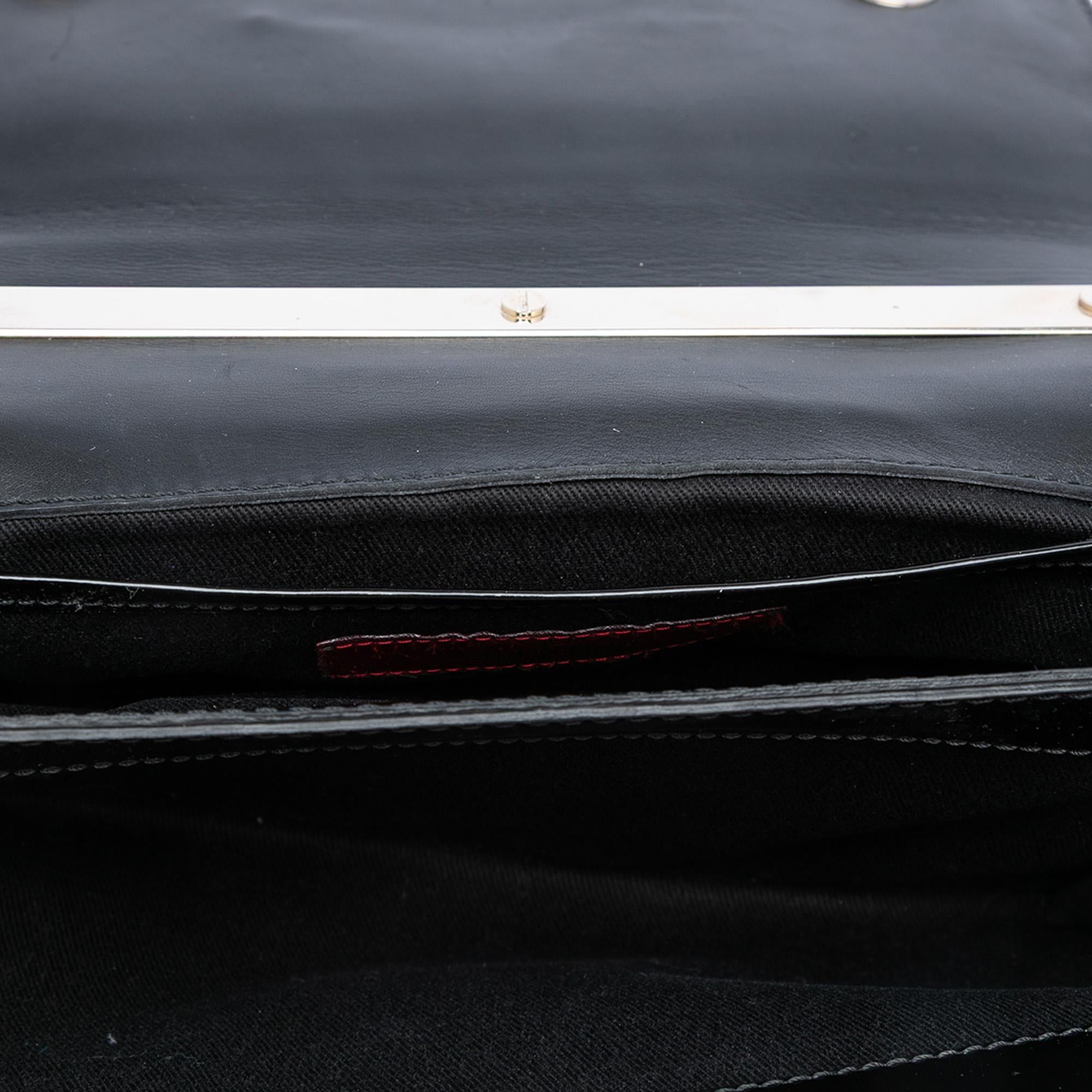 Valentino Patent Vava Voom Chain Clutch