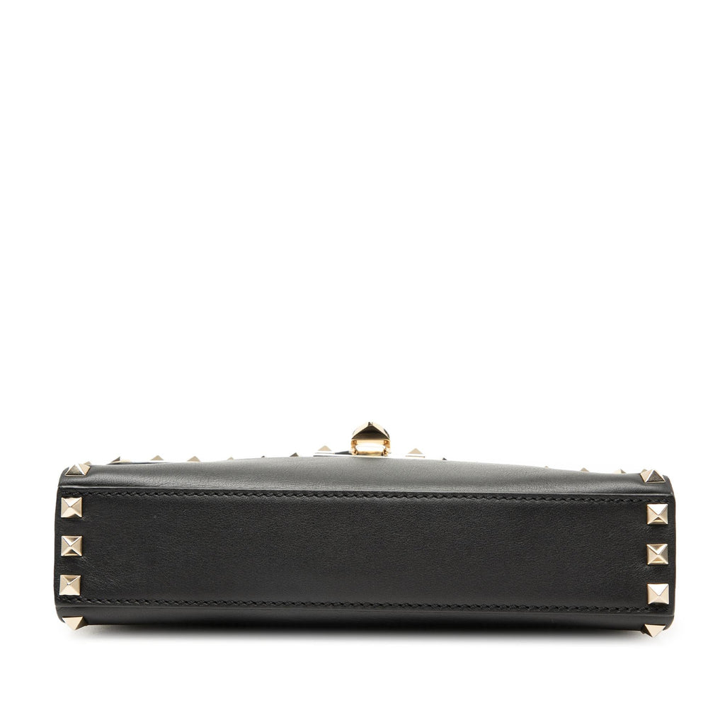 Valentino Small Leather Rockstud Flap Crossbody