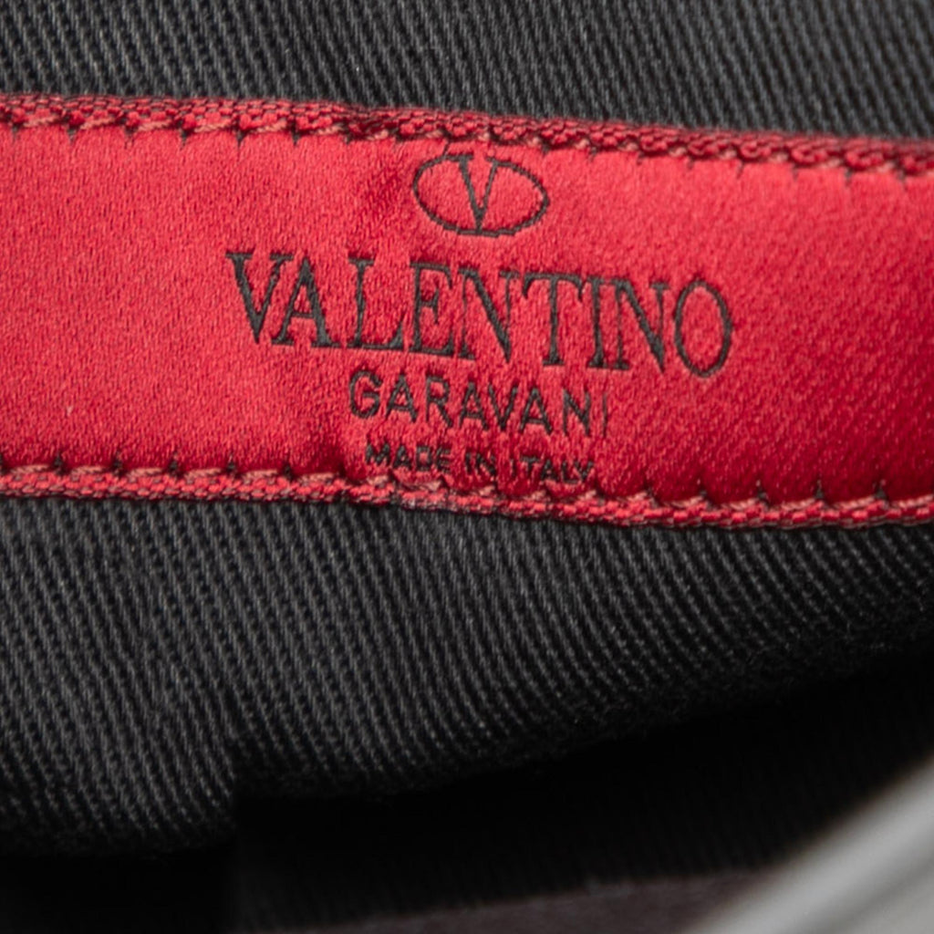Valentino Small Leather Rockstud Flap Crossbody