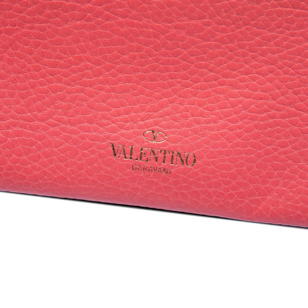 Valentino Small Leather Rockstud Flap Crossbody