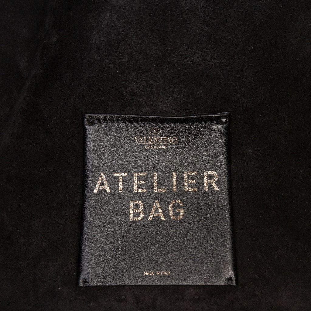 Valentino Small Nappa Atelier Bag 01 Metal Stitch Tote