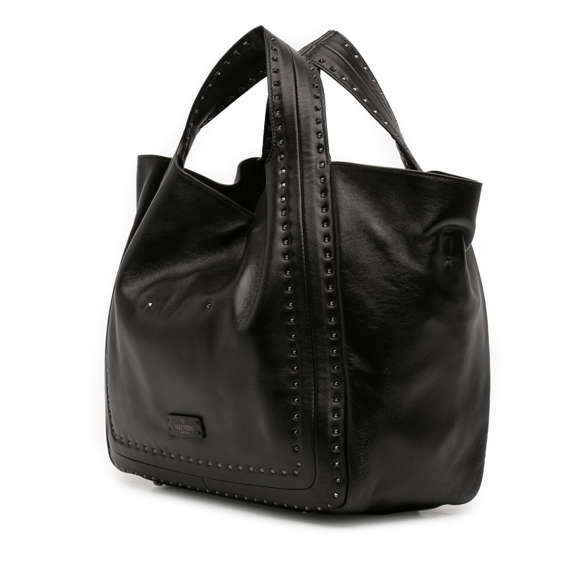 Valentino Small Nappa Atelier Bag 01 Metal Stitch Tote
