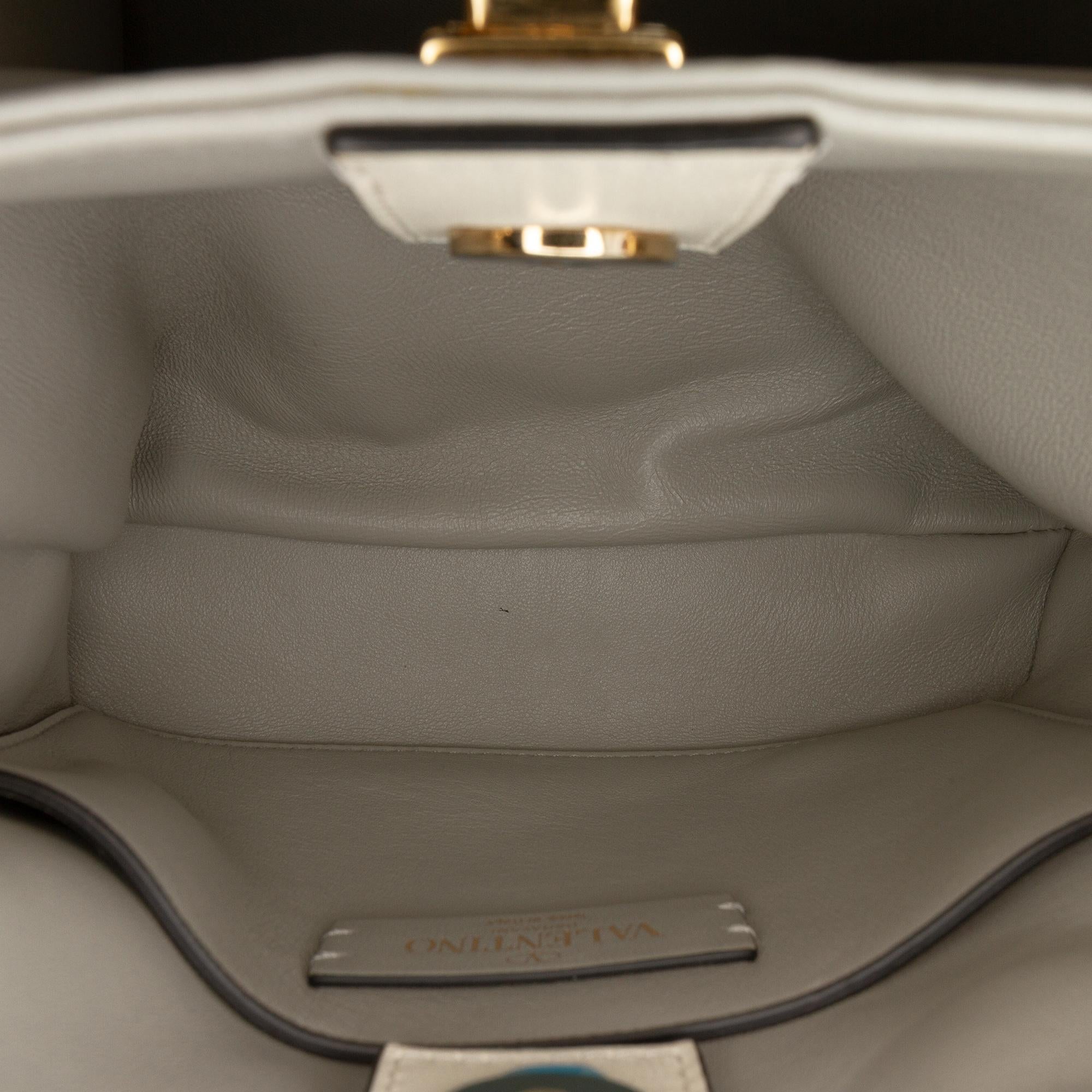 Valentino Small Nappa Roman Stud The Handle Bag