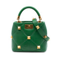 Valentino Small Nappa Roman Stud The Handle Bag