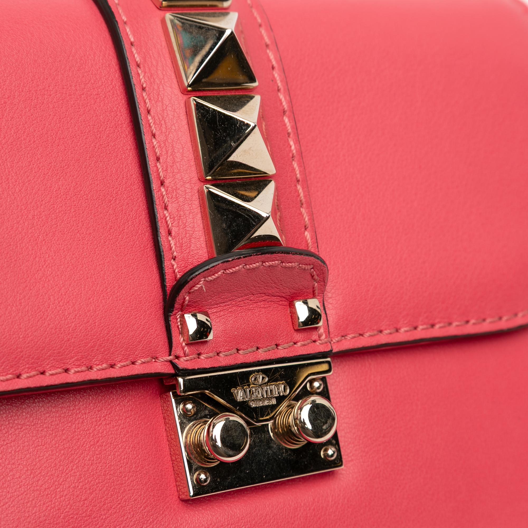 Valentino Small Rockstud Glam Lock Crossbody