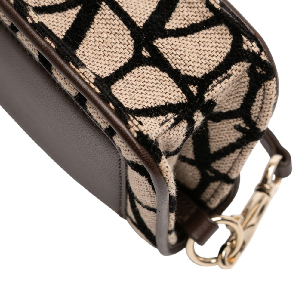 Valentino Small Toile Iconographe VLogo Loco Satchel
