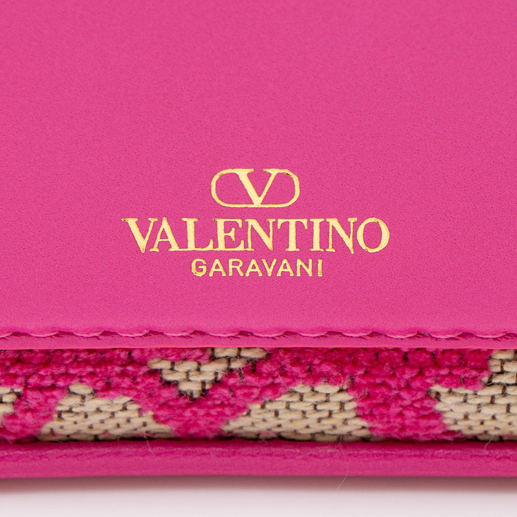 Valentino Toile Iconographe V Logo Loco Small Shoulder Bag