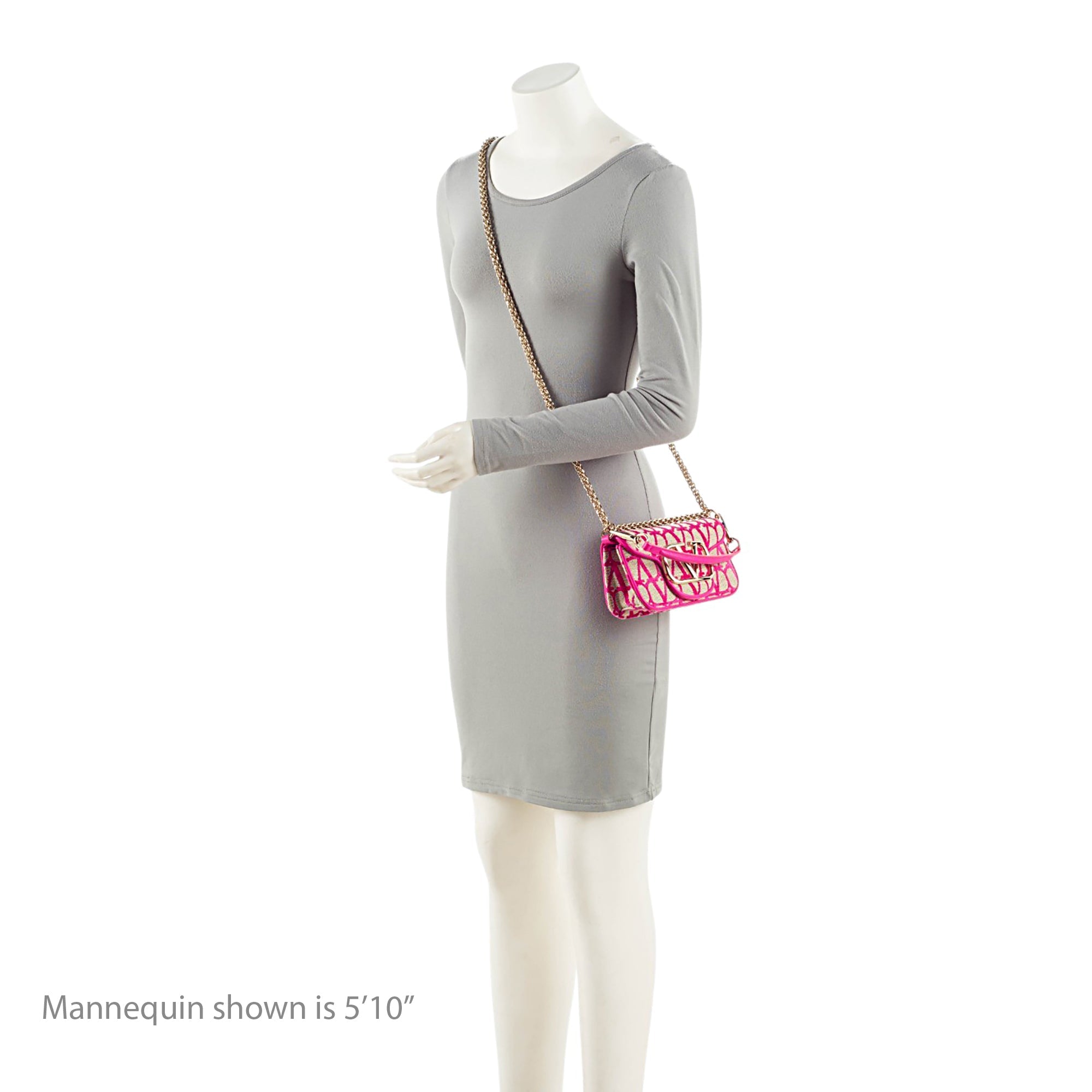 Valentino Toile Iconographe V Logo Loco Small Shoulder Bag