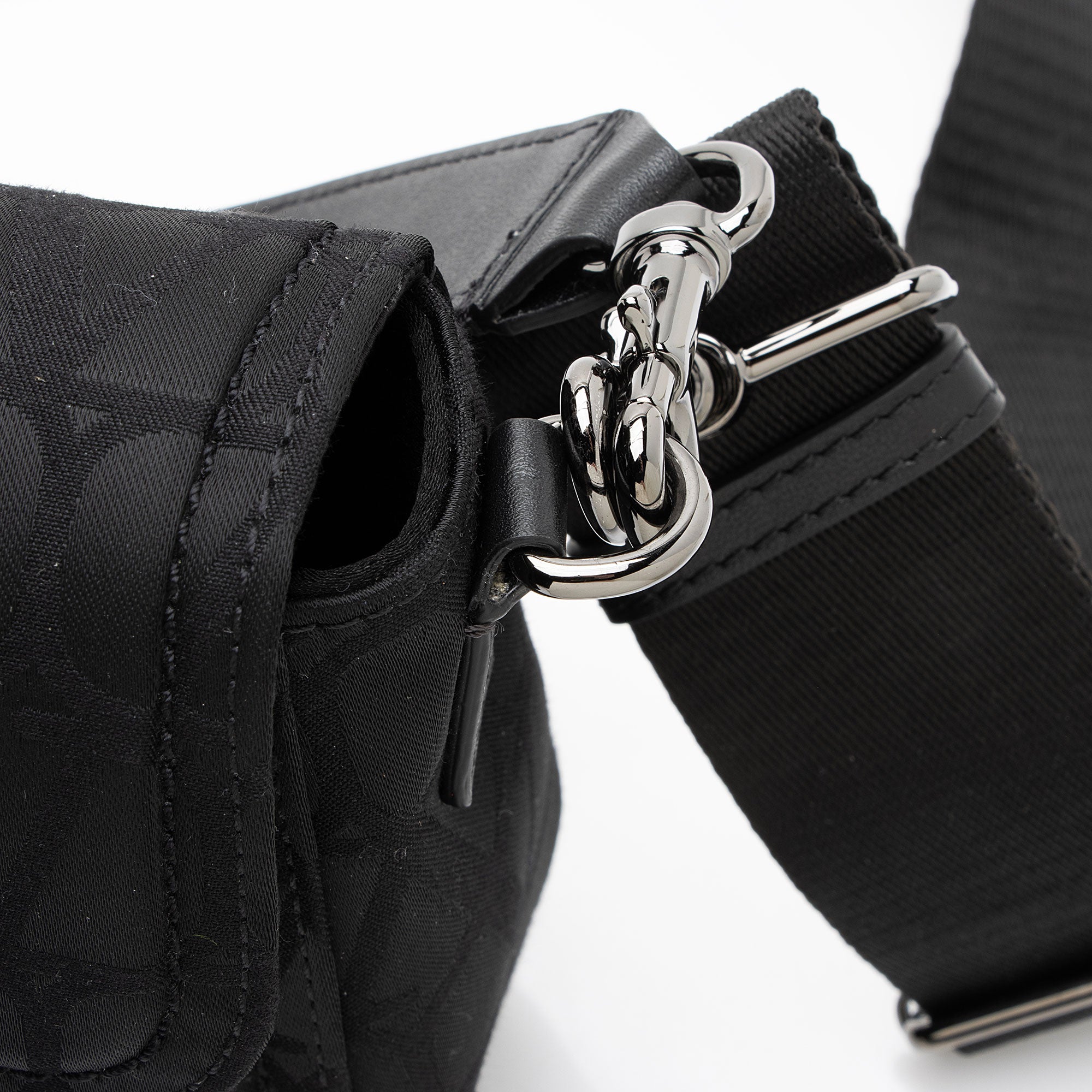 Valentino Toile Iconographe V Logo Shoulder Bag