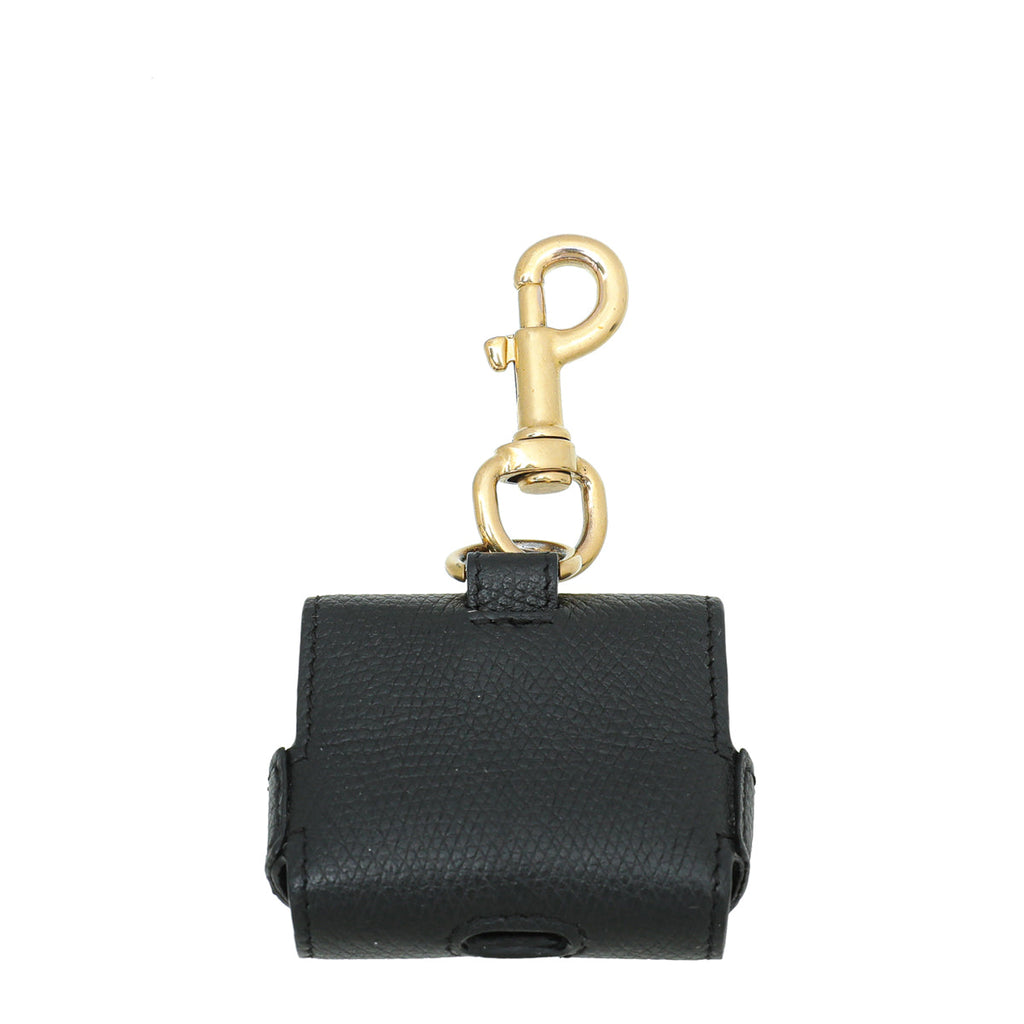 Valentino Black VLOGO Airpods Case