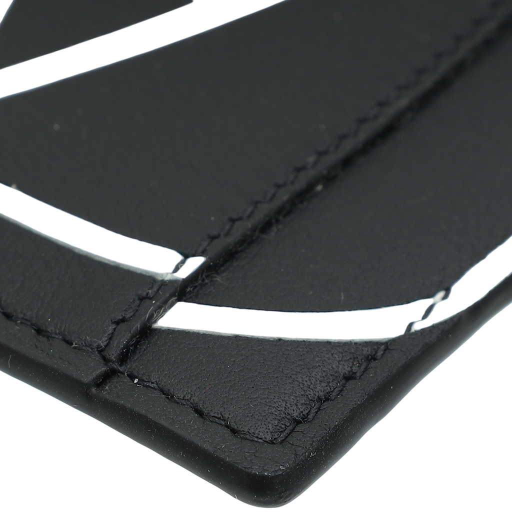 Valentino Bicolor Vlogo Print Card Holder