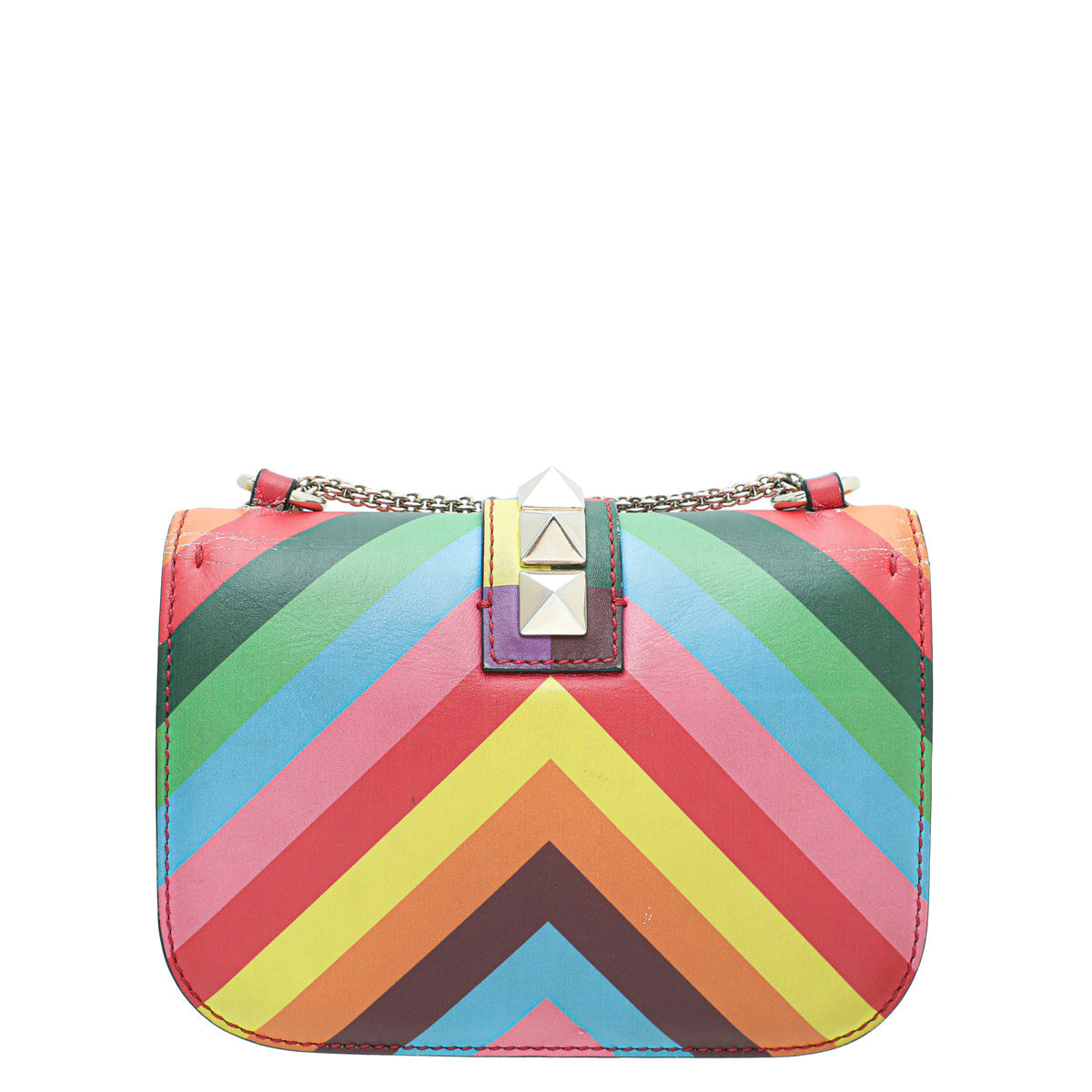 Valentino Multicolor Glam Lock Small Bag