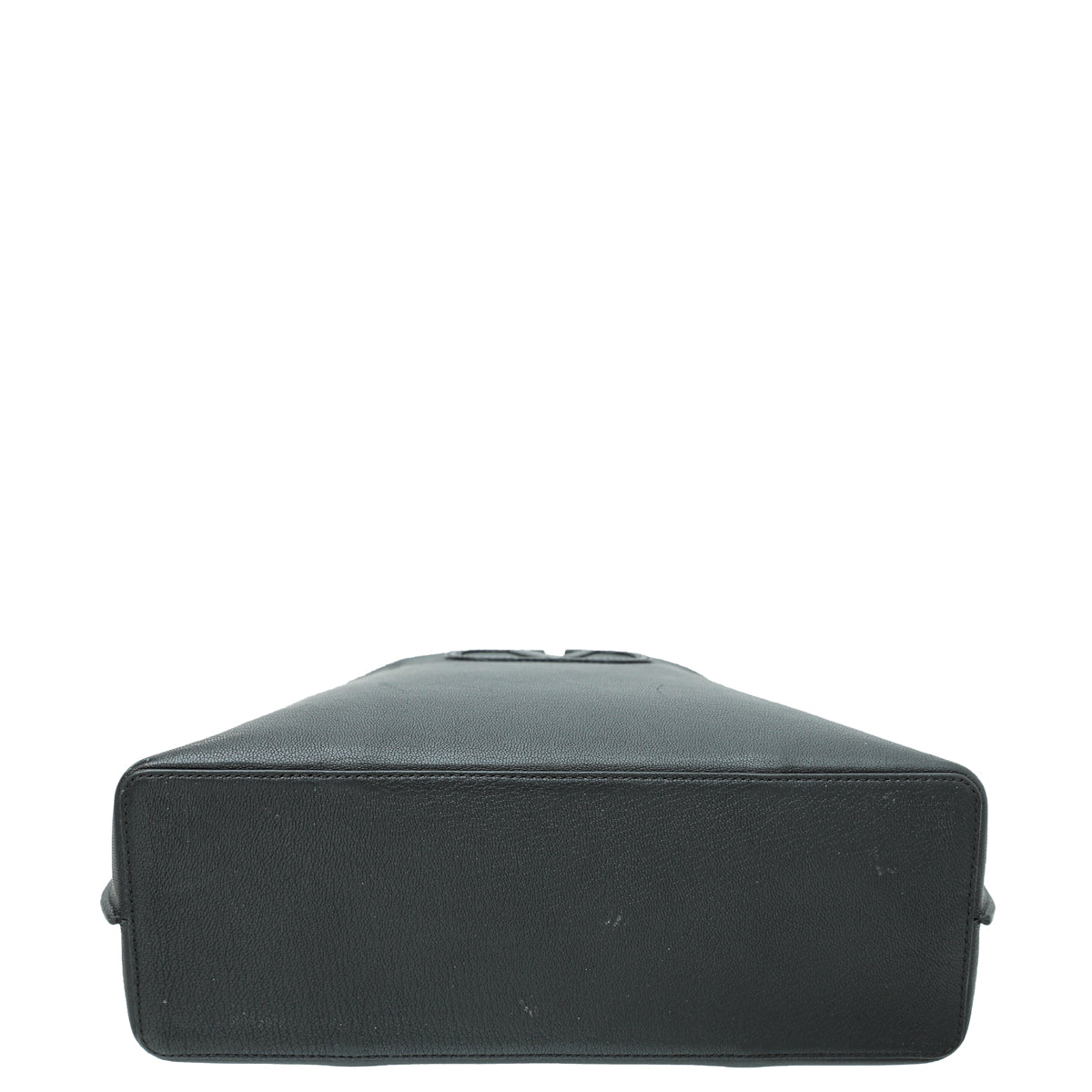 Valentino Black VLogo Fillme Tote Medium Bag