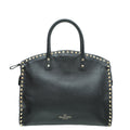 Valentino Black Valentino Rockstud Tote Bag
