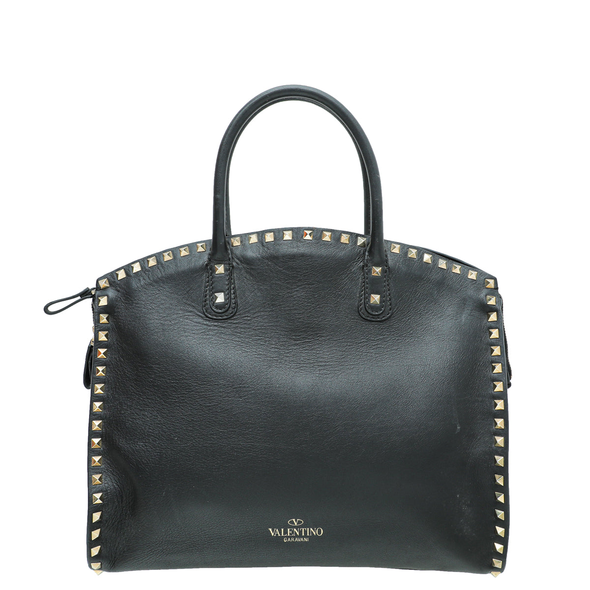 Valentino Black Valentino Rockstud Tote Bag