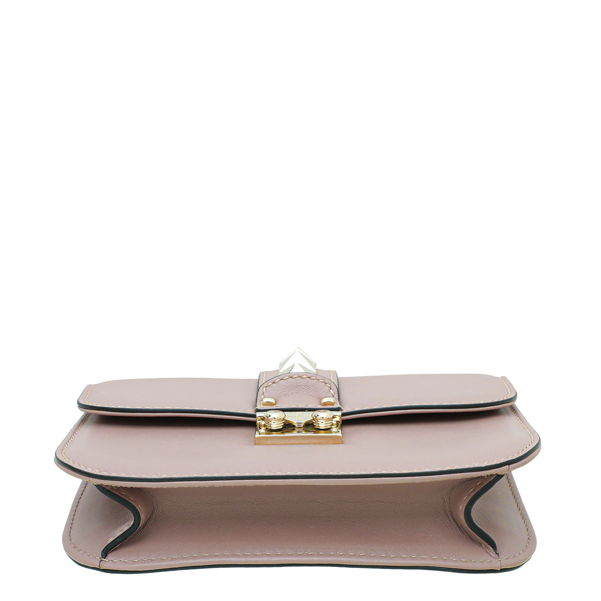 Valentino Poudre Glam Lock Rockstud Small Flap Bag