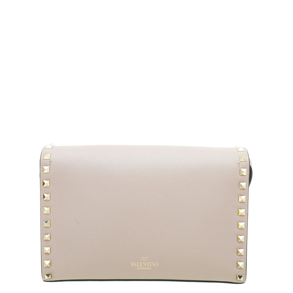 Valentino Poudre Rockstud Flap Small Crossbody Bag