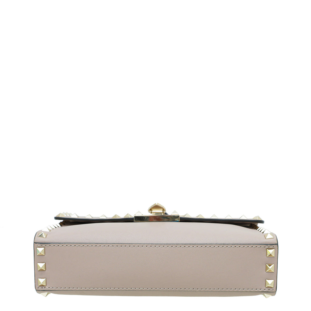 Valentino Poudre Rockstud Flap Small Crossbody Bag