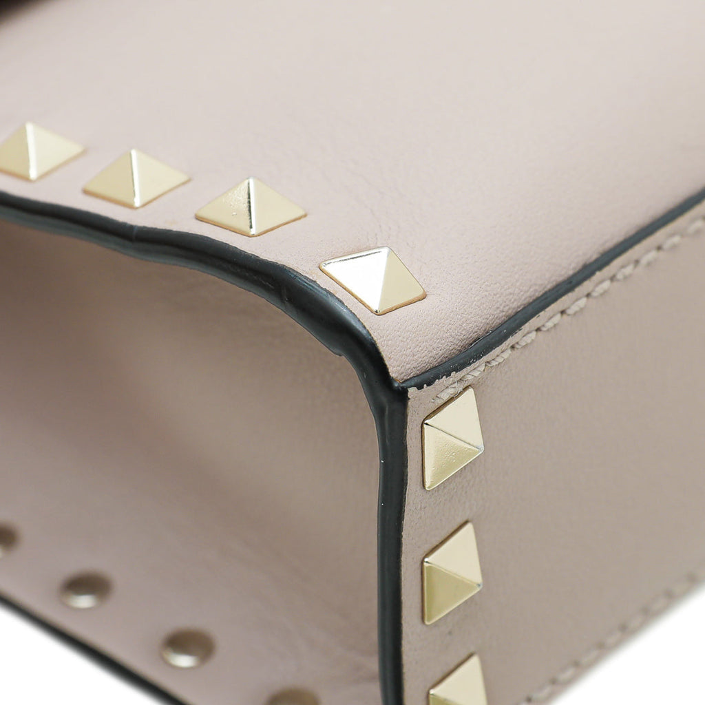 Valentino Poudre Rockstud Flap Small Crossbody Bag
