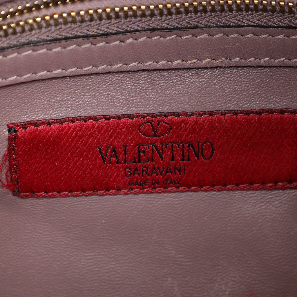 Valentino Dark Mauve My Rockstud Single Handle Bag