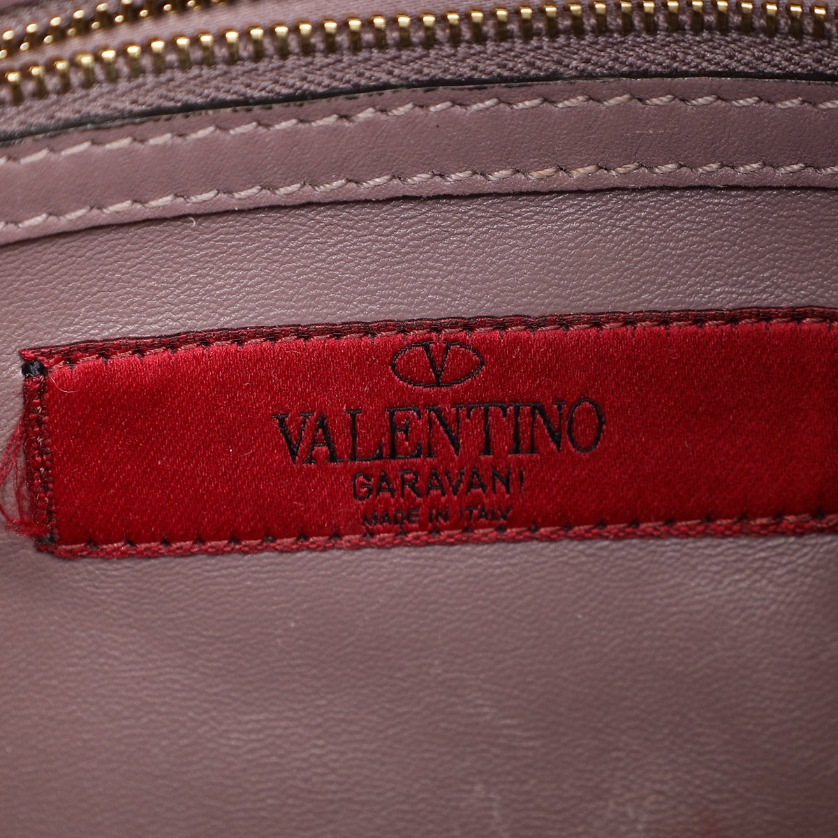 Valentino Dark Mauve My Rockstud Single Handle Bag