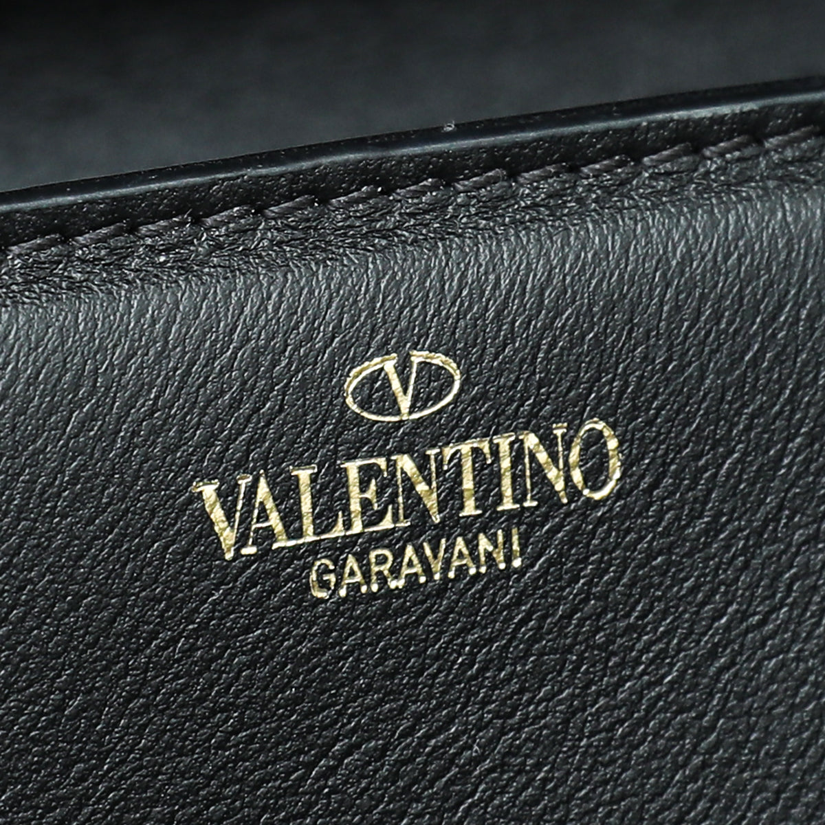 Valentino Black Loco VLogo Flap Convertible Chain Bag