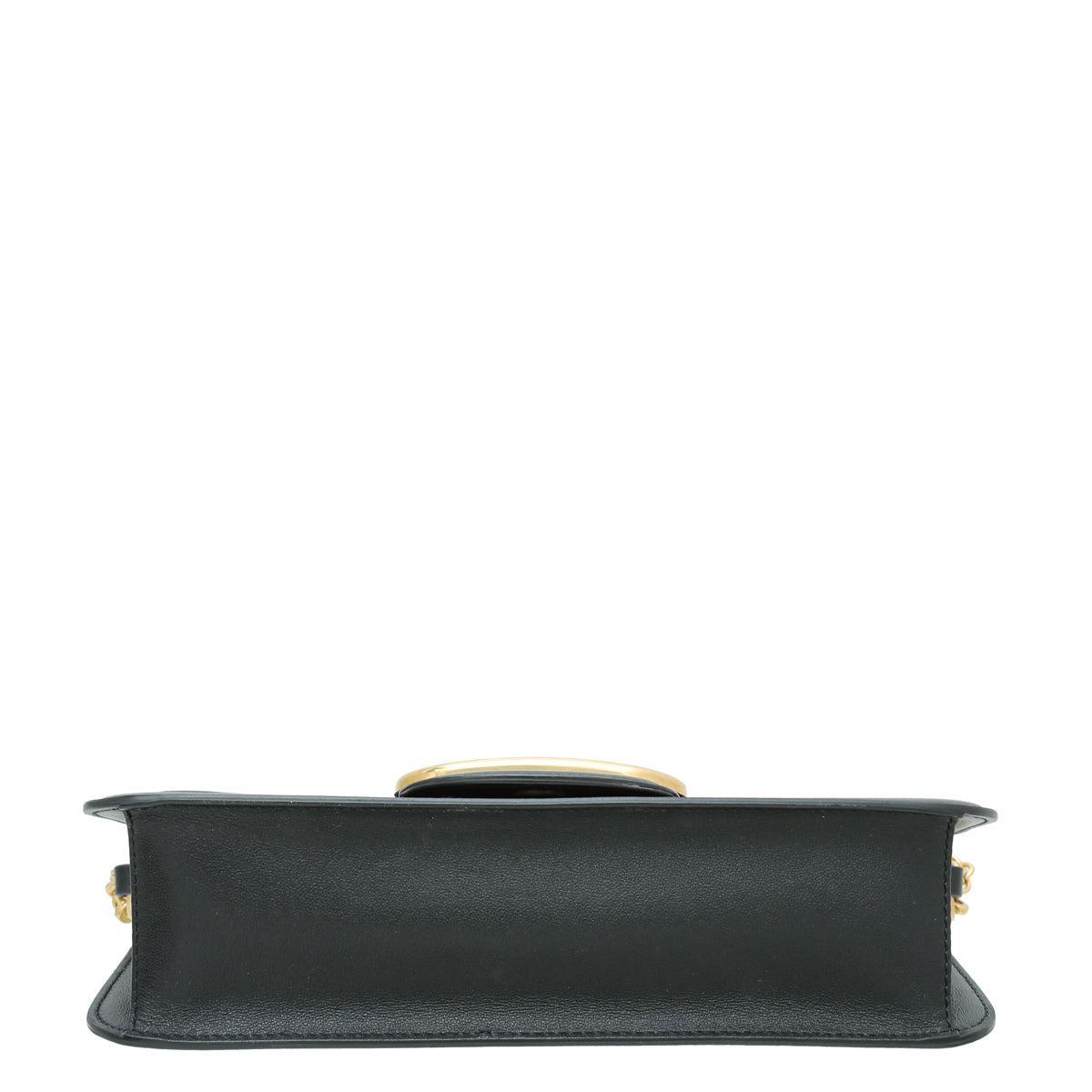 Valentino Black Loco VLogo Flap Convertible Chain Bag