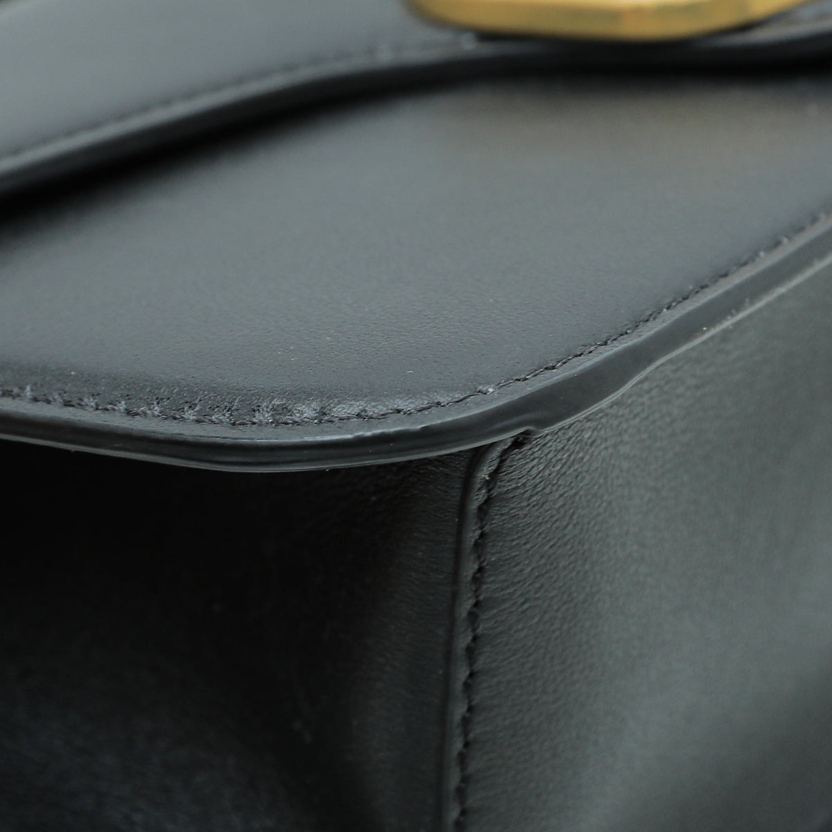 Valentino Black Loco VLogo Flap Convertible Chain Bag