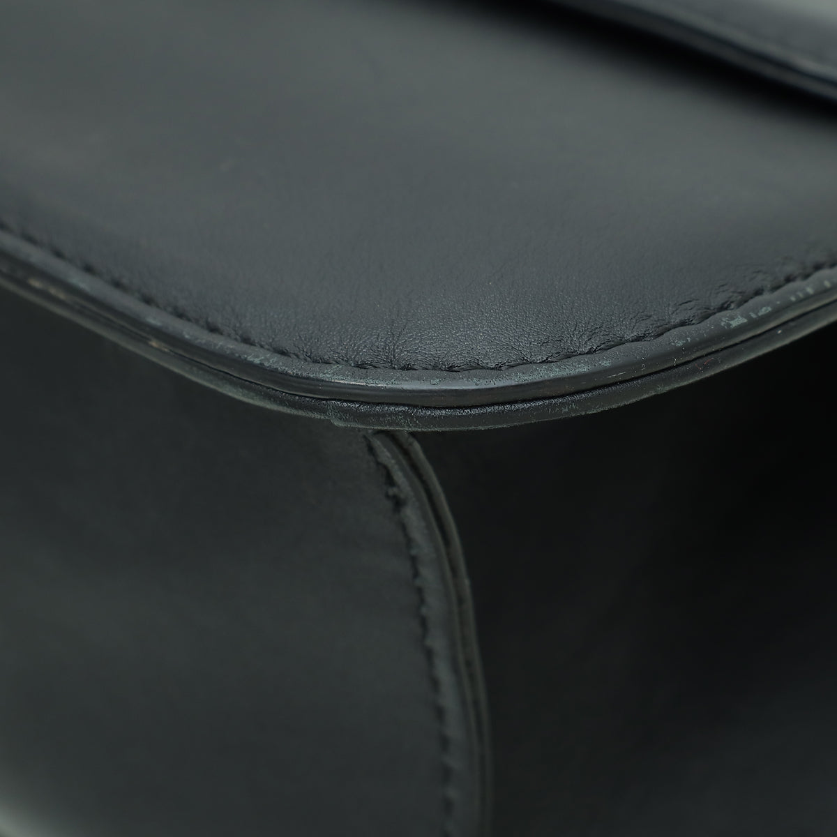 Valentino Black Glam Lock Large Flap Shoulder Bag