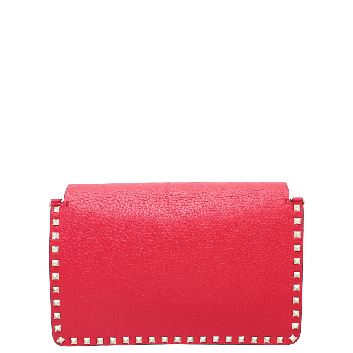 Valentino Red Rockstud Flap Bag