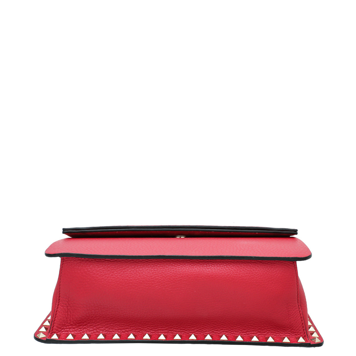 Valentino Red Rockstud Flap Bag