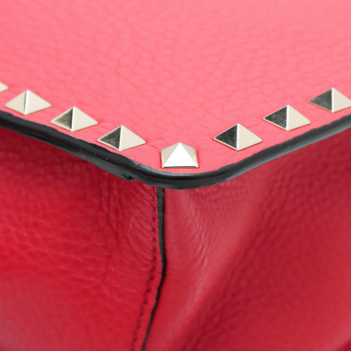Valentino Red Rockstud Flap Bag