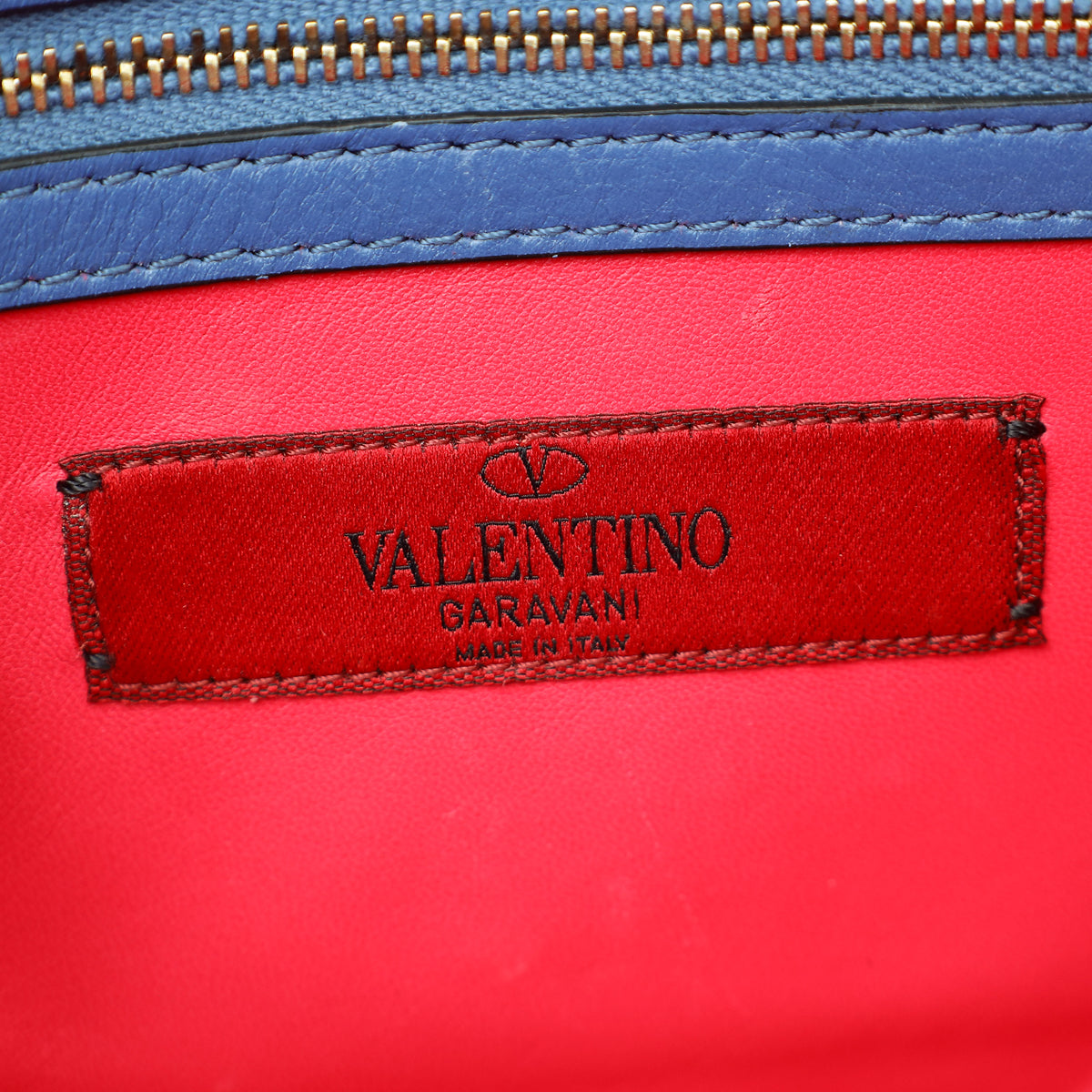 Valentino Multicolor Rockstud Glam Lock Small Chain Bag