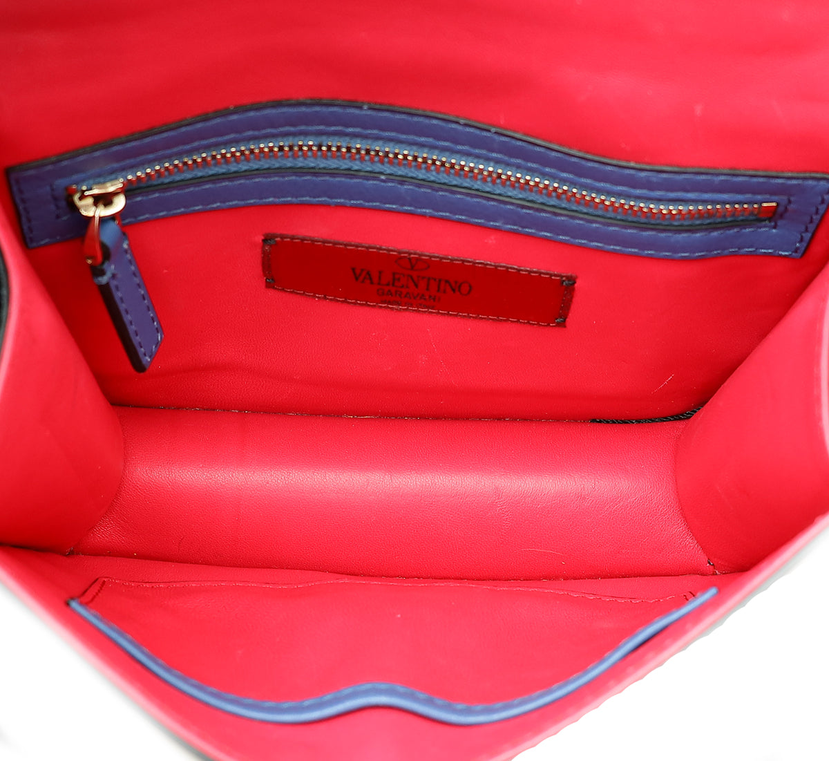 Valentino Multicolor Rockstud Glam Lock Small Chain Bag