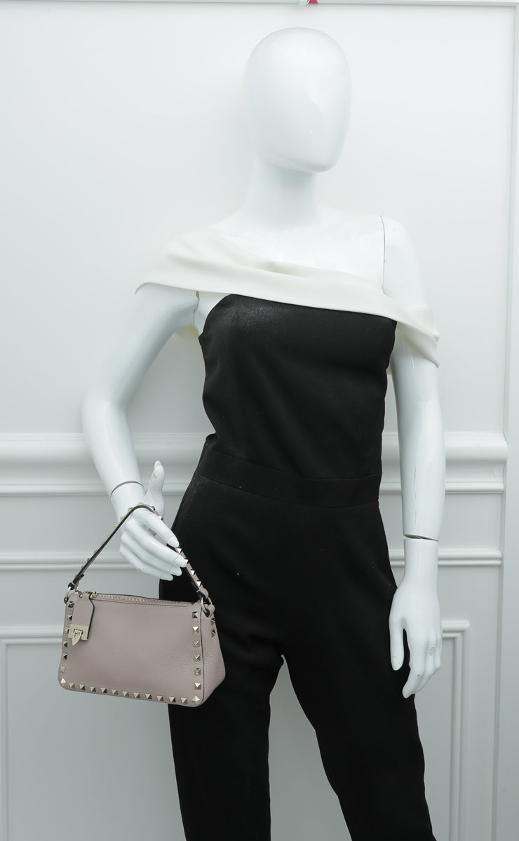 Valentino Poudre Rockstud Small Crossbody Bag