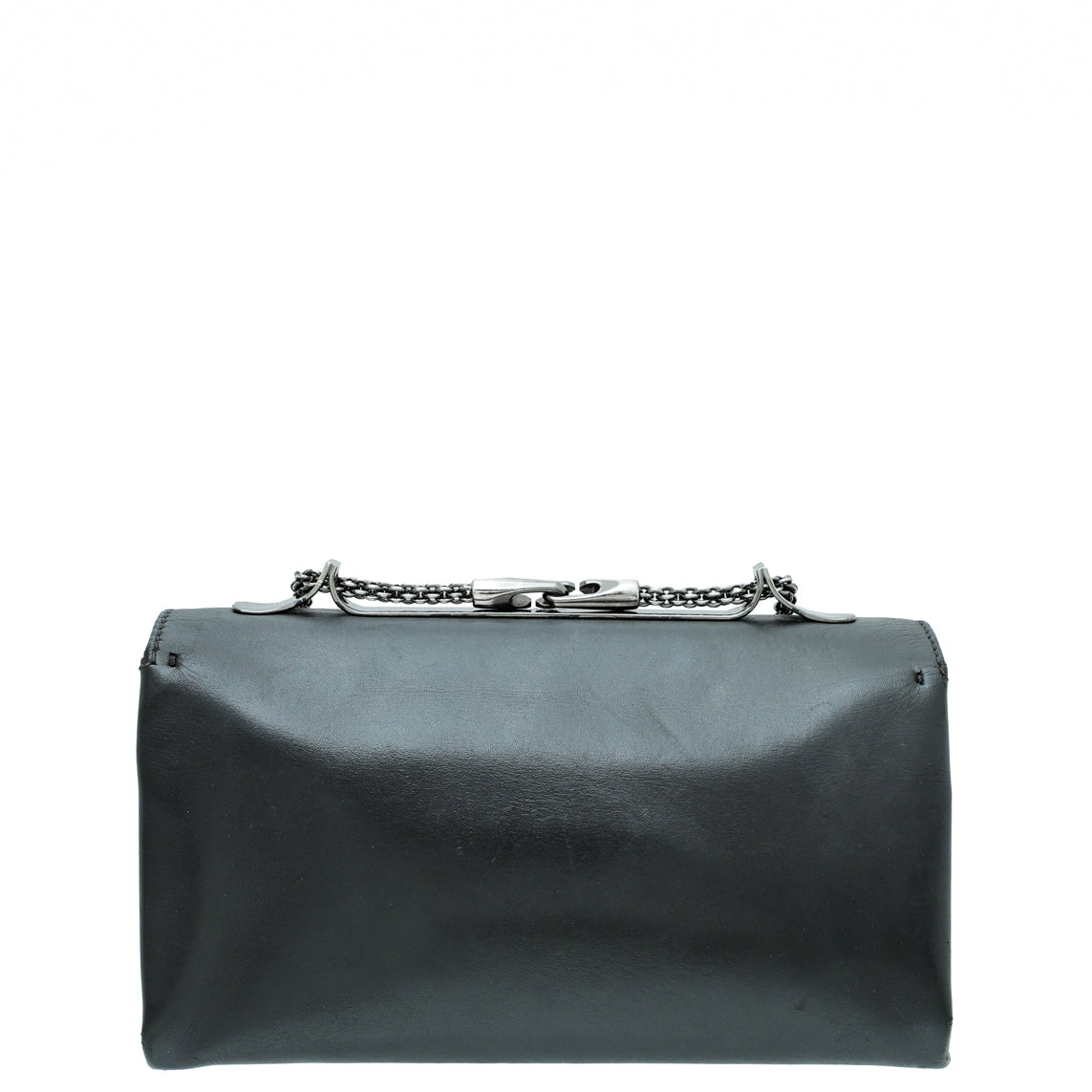 Valentino Black Va Va Voom Chain Shoulder Bag