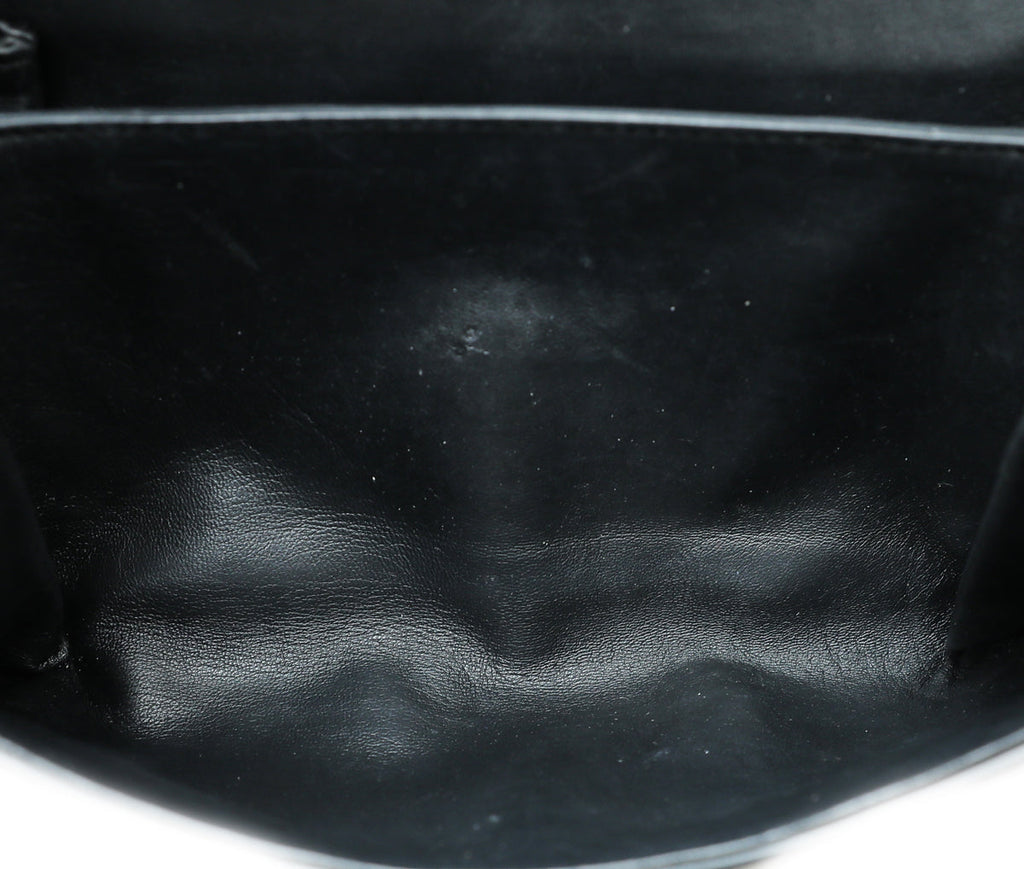 Valentino Black Va Va Voom Chain Shoulder Bag